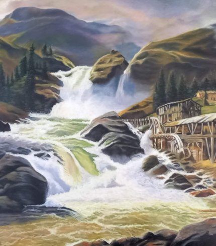 Serene Landscape 2 ft x 3 ft