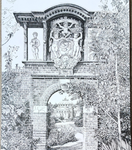Forgotten Churches 11.5 × 16.5 Inches