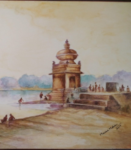 Temple Banks 10 × 12 Inches (Framed)