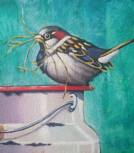 Birds of a Feather 10 × 10 Inches